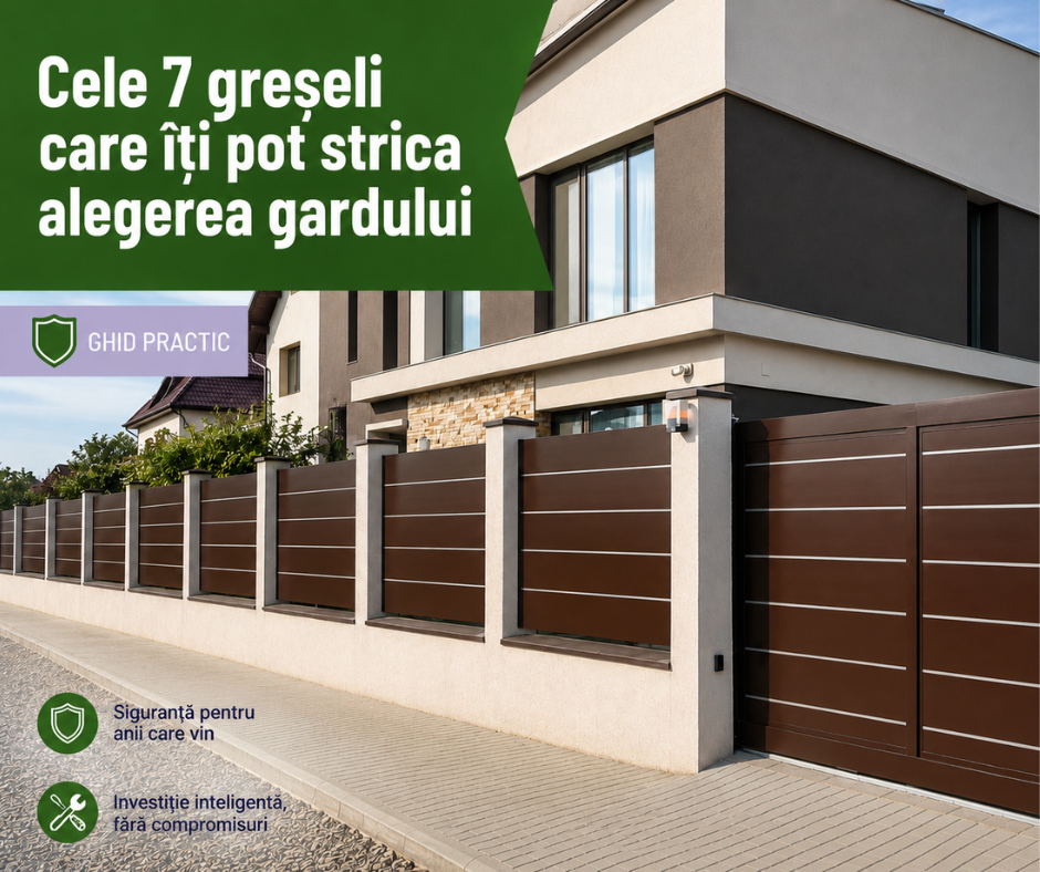 Cum alegi gardul pentru casă